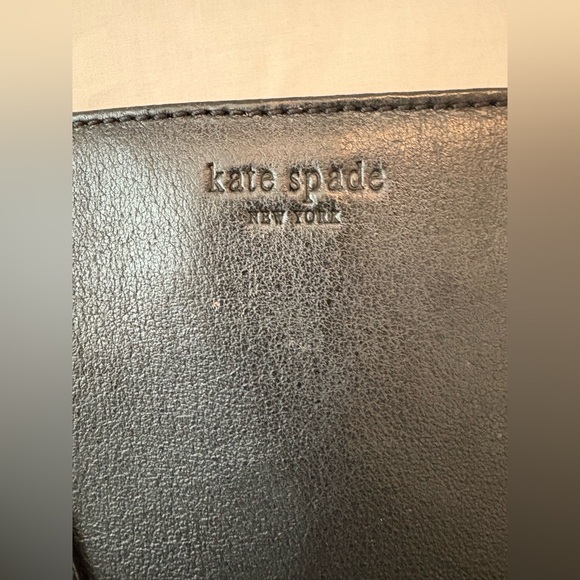 Kate Spade New York black leather shoulder bag very soft quality leather - Picture 11 of 11